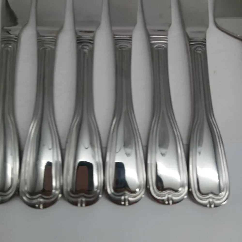 11X Gibson WATERBURY Hostess Set Serving Spoons Pie Server Ladle